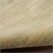 Nourison Essentials 8' Runner Green Gold Fabric Area Rug