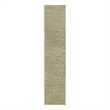 Nourison Essentials 8' Runner Green Gold Fabric Area Rug