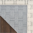 Nourison Nordic 4' x 6' Ivory Gray Fabric Area Rug