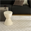 Nourison Nordic 4' x 6' Ivory Gray Fabric Area Rug