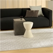 Nourison Nordic 4' x 6' Ivory Gray Fabric Area Rug