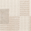 Nourison Nordic 6' Runner Ivory Beige Fabric Area Rug