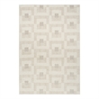 Nourison Nordic 5' x 7' Ivory Beige Fabric Area Rug