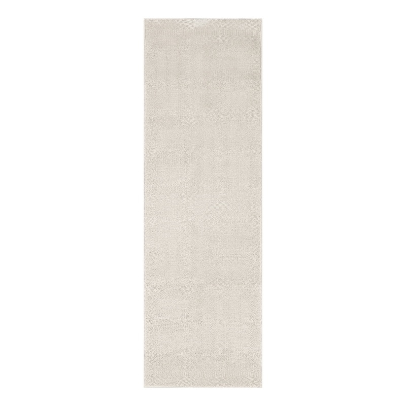 Nourison Nordic 6' Runner Ivory Fabric Area Rug