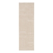 Nourison Nordic 6' Runner Taupe Fabric Area Rug