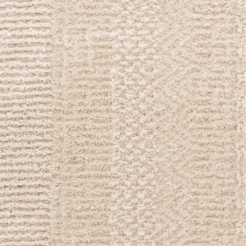 nourison nordic 4' x 6' taupe fabric area rug