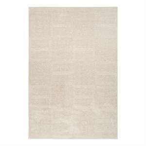 nourison nordic 4' x 6' taupe fabric area rug