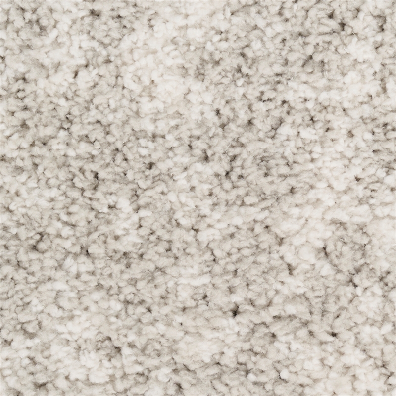 Nourison Modern Shag 4' x 6' Gray Ivory Fabric Area Rug
