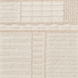 Nourison Nordic 4' x 6' Ivory Beige Fabric Area Rug
