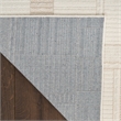 Nourison Nordic 4' x 6' Ivory Beige Fabric Area Rug