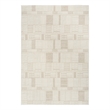 Nourison Nordic 4' x 6' Ivory Beige Fabric Area Rug