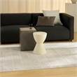 Nourison Nordic 5' x 7' Ivory Beige Fabric Area Rug
