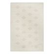 Nourison Nordic 5' x 7' Ivory Beige Fabric Area Rug