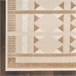 Nourison Nordic 4' x 6' Taupe Fabric Area Rug