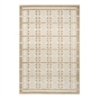 Nourison Nordic 4' x 6' Taupe Fabric Area Rug