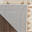 Nourison Nordic 5' x 7' Taupe Fabric Area Rug