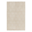 Nourison Essentials 4' x 6' Ivory Beige Fabric Area Rug