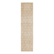 Nourison Essentials 8' Runner Beige Ivory Fabric Area Rug