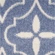 Nourison Essentials 5' x 7' Blue Ivory Fabric Area Rug