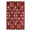 Nourison Essentials 4' x 6' Brick Ivory Fabric Area Rug