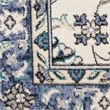 Nourison Essentials 4' x 6' Ivory Blue Fabric Area Rug