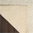 Nourison Natural Jute 5' x 7' Ivory Fabric Area Rug