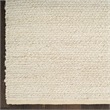 Nourison Natural Jute 5' x 7' Ivory Fabric Area Rug
