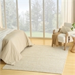 Nourison Natural Jute 5' x 7' Ivory Fabric Area Rug