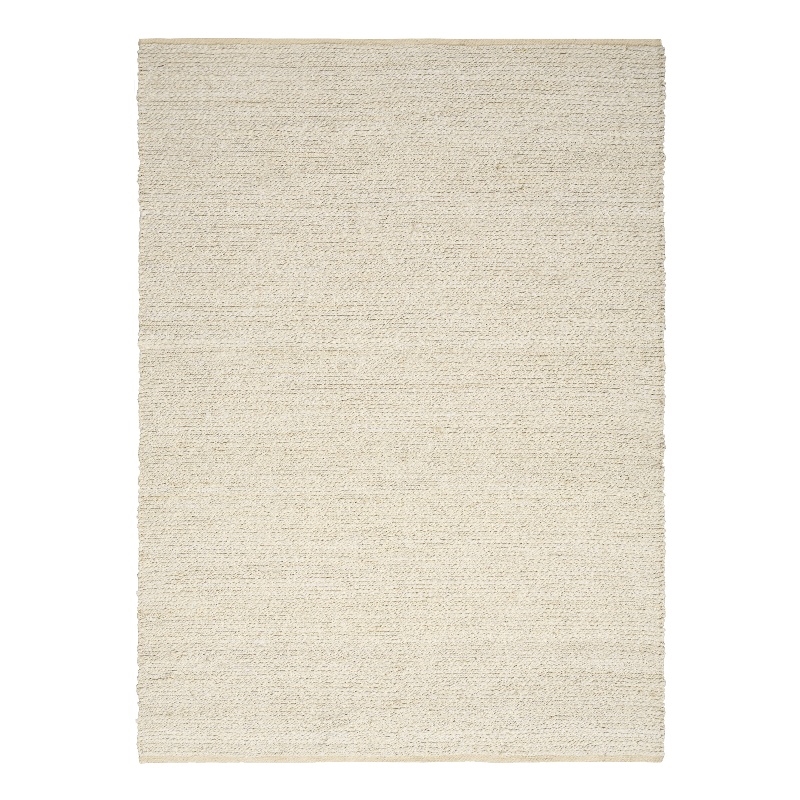 Nourison Natural Jute 5' x 7' Ivory Fabric Area Rug