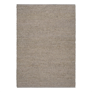 Nourison Natural Jute 5' x 7' Gray Fabric Area Rug