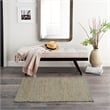 Nourison Natural Jute 2' x 3' Sage Fabric Area Rug