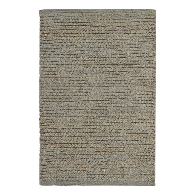 Nourison Natural Jute 2' x 3' Sage Fabric Area Rug