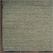 Nourison Natural Jute 4' x 6' Sage Fabric Area Rug