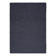 Nourison Natural Jute 5' x 7' Navy Fabric Area Rug