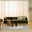 Nourison Nordic 4' x 6' Ivory Gray Fabric Area Rug