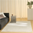 Nourison Nordic 4' x 6' Ivory Gray Fabric Area Rug