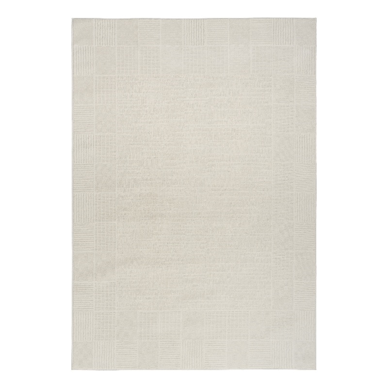 Nourison Nordic 4' x 6' Ivory Fabric Area Rug