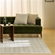 Nourison Nordic 4' x 6' Ivory Multi-Color Fabric Area Rug