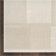 Nourison Nordic 4' x 6' Ivory Beige Fabric Area Rug