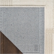 Nourison Nordic 4' x 6' Ivory Beige Fabric Area Rug