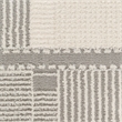 Nourison Nordic 5' x 7' Ivory Gray Fabric Area Rug