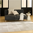 Nourison Nordic 4' x 6' Ivory Taupe Fabric Area Rug