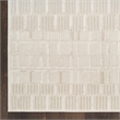 Nourison Nordic 4' x 6' Ivory Fabric Area Rug