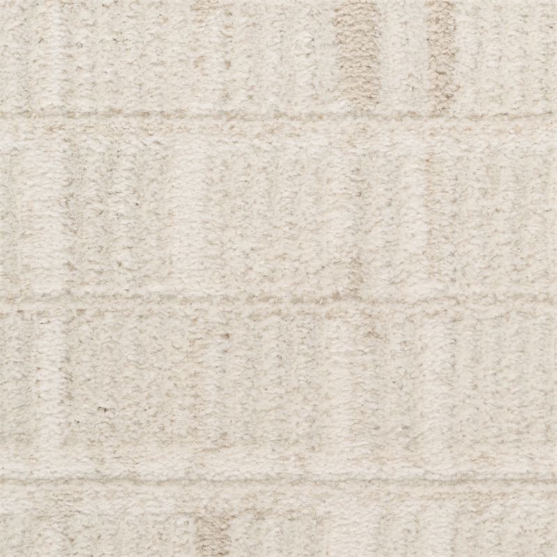Nourison Nordic 4' x 6' Ivory Fabric Area Rug
