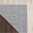 Nourison Nordic 4' x 6' Ivory Fabric Area Rug