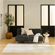 Nourison Nordic 4' x 6' Ivory Fabric Area Rug