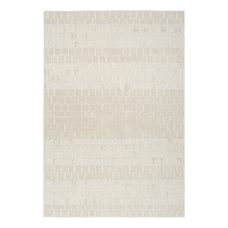Nourison Nordic 4' x 6' Ivory Fabric Area Rug