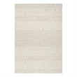 Nourison Nordic 4' x 6' Ivory Fabric Area Rug