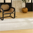 Nourison Nordic 4' x 6' Ivory Fabric Area Rug
