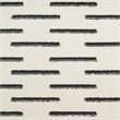 Nourison Nordic 4' x 6' Ivory Black Fabric Area Rug